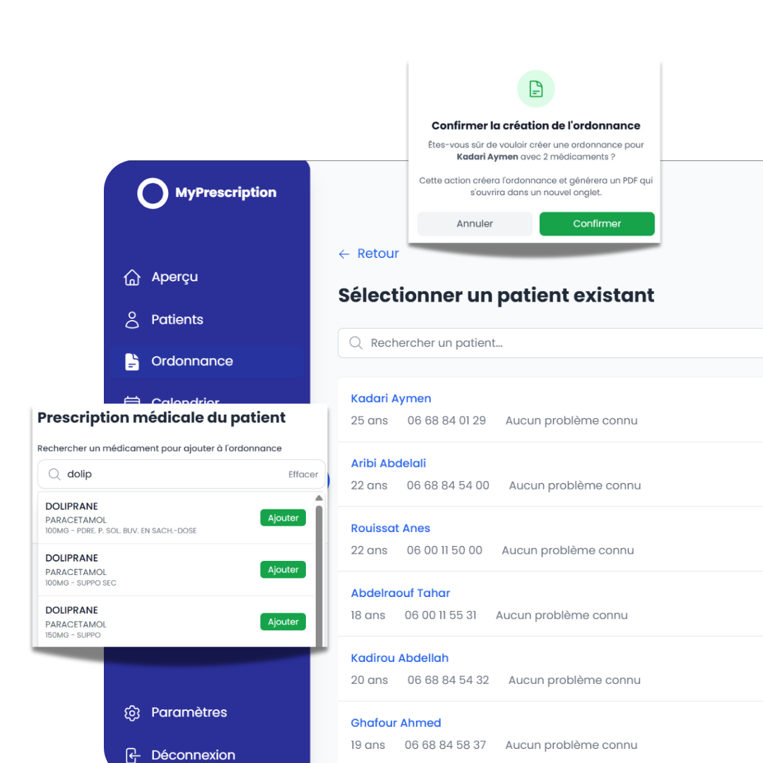 Prescription en ligne